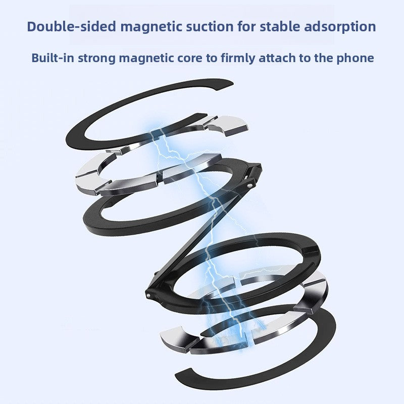 Double sided magnetic phone holder
